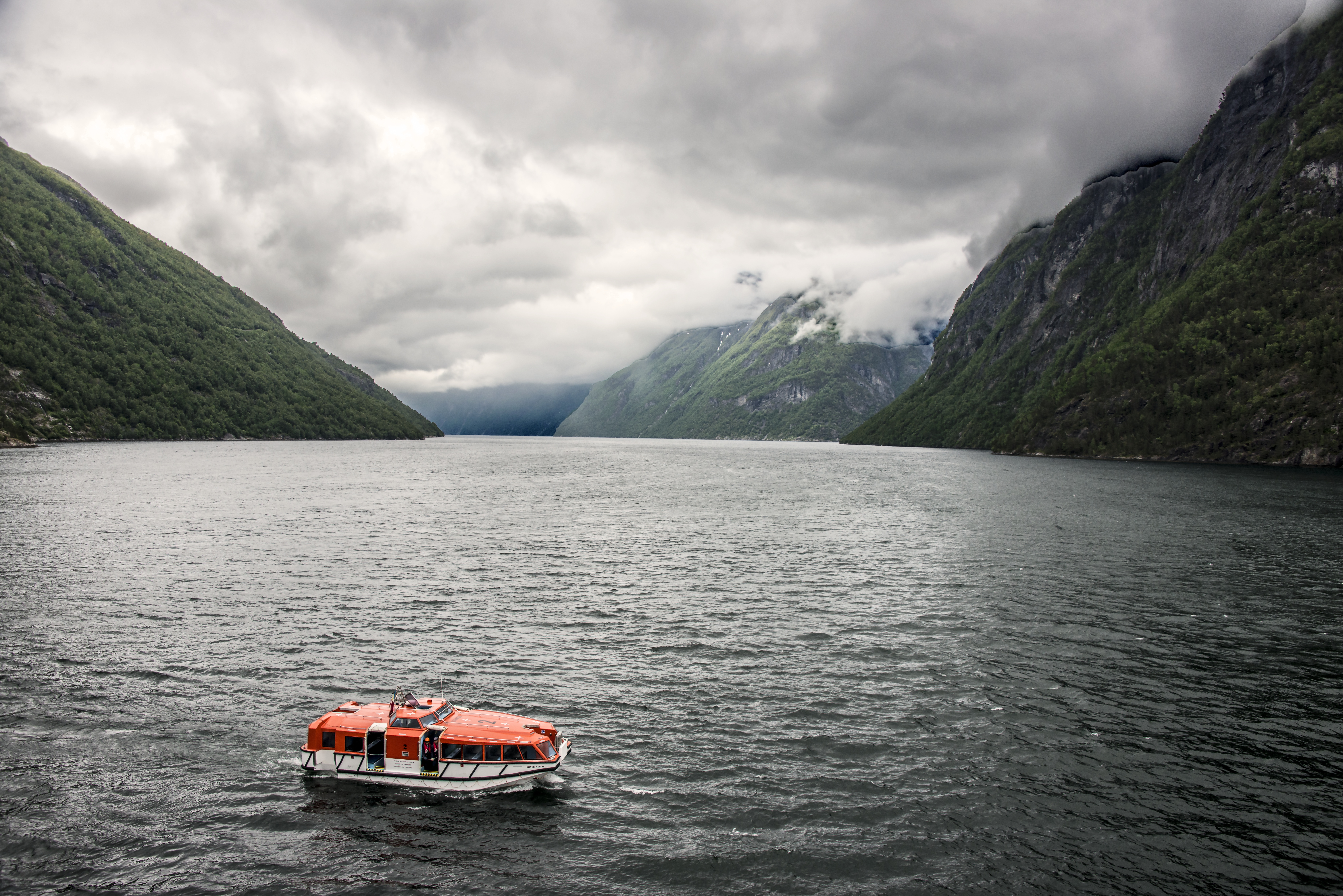 In The Norwegian Fjords
From Copenhagen to North Cape