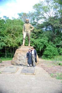 At Victoria Falls